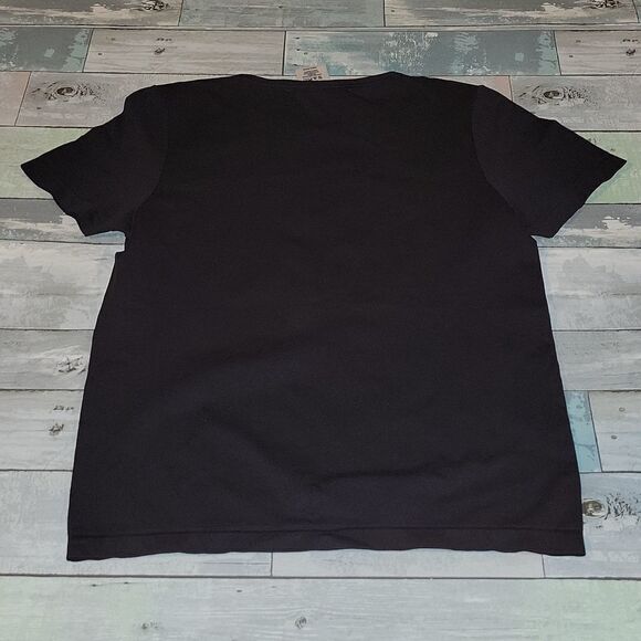 Tommy Hilfiger Black Shirt/Top sz Large - Picture 4 of 5